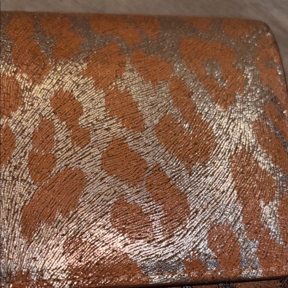 Lodis Metallic Animal Print Wallet - Picture 3 of 7